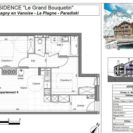 Le Grand Bouquetin - 3 Pieces Pour 6 Personnes 771 Apartment